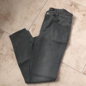 Buffalo by David Bitton Gray mid rise Capri jeans